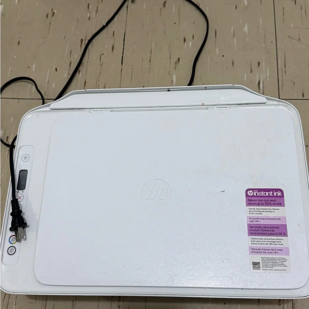 HP White and Gray Scanner